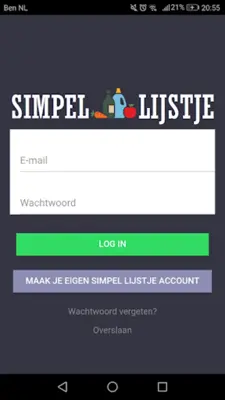 Simpel Lijstje android App screenshot 6